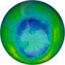 Antarctic Ozone 2007-08-12